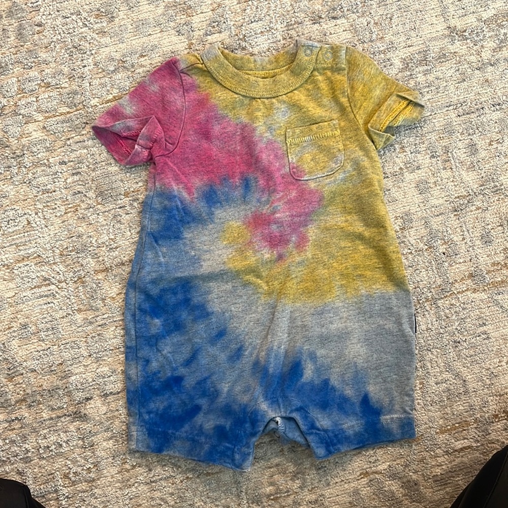 Tie dye onsie